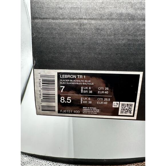 Nike LeBron Trainer 1 “Glacier Blue” size 7 men’s - Picture 7 of 7